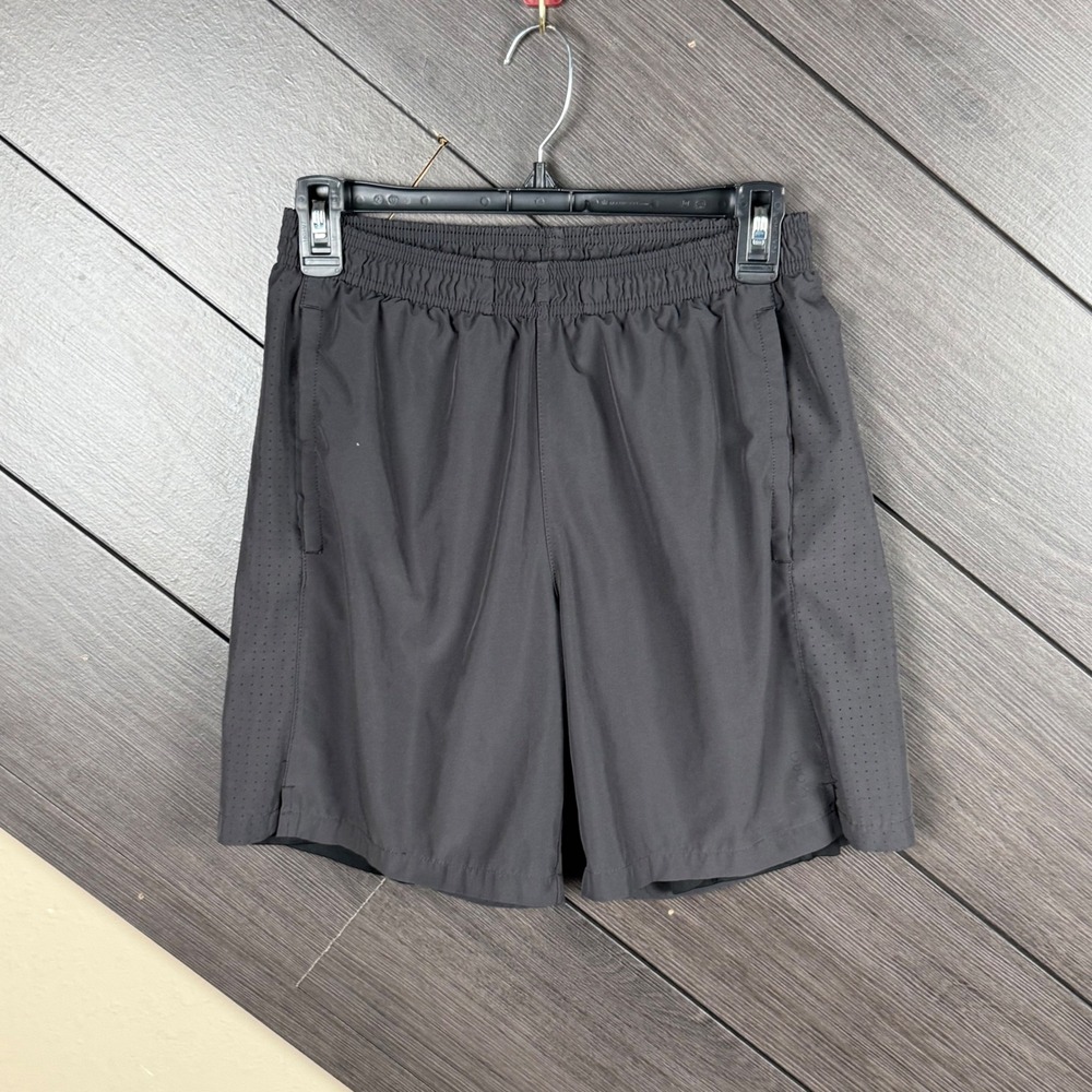 SKORA Men's Large 2 In 1 Running Shorts QWIK-DRY Black Athletic